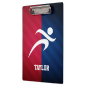 ランナー(赤、白、青) クリップボード (左)