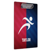 ランナー(赤、白、青) クリップボード (右)