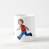 ランナーEmoji コーヒーマグカップ (中央)