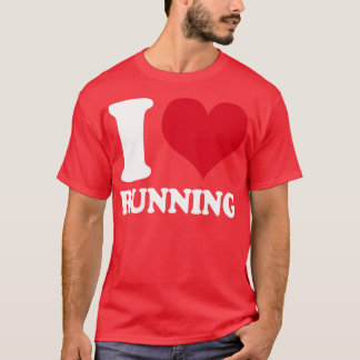 ランナーIラヴランニングィー Tシャツ