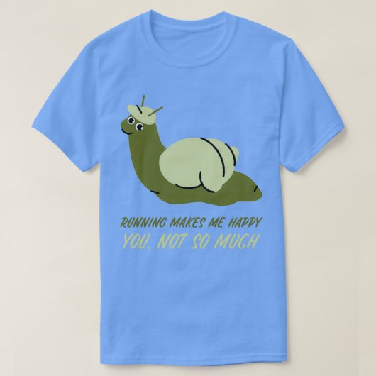 ランナ走ーマラソおもしろいンジョガースポーツギフトアイディア2 Tシャツ (デザイン正面)