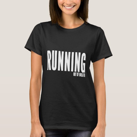 ランニングおもしろいマラソンのファーザーズ・デイGIF Tシャツ (正面)