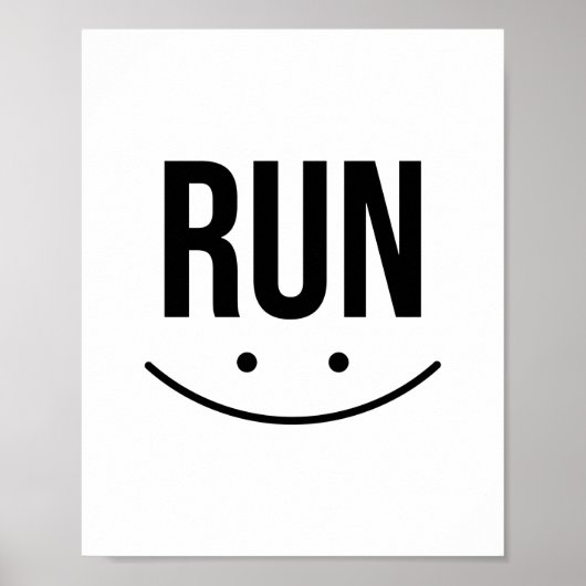 ランニングおもしろいランニングの技ランニング術 ポスター (正面)