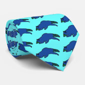 ランニングのアライグマ ネクタイ (ロール)