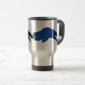 ランニングのアライグマmag トラベルマグ (正面右)