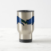 ランニングのアライグマmag トラベルマグ (中央)