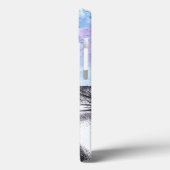 ランニングのウマの水彩画とインクアウマ科のート Case-Mate iPhoneケース (裏面 / 左)