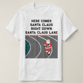 ランニングのクリスマスTシャツ Tシャツ