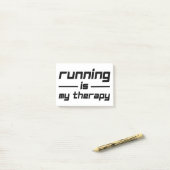 ランニングのセラピー ポストイット (デスク上)