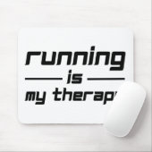 ランニングのセラピー マウスパッド (マウス)
