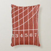 ランニングのトラックスポーツをテーマにした装飾用クッション アクセントクッション (正面(垂直))