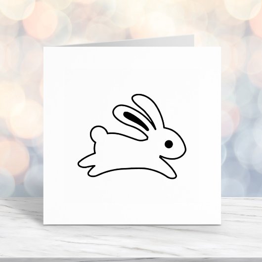 ランニングのバニーラビットカラーミー セルフインキングスタンプ