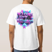 ランニングのモチベーションアップ Tシャツ (裏面)