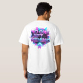 ランニングのモチベーションアップ Tシャツ (裏面フル)