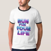 ランニングのモチベーションアップ Tシャツ (正面)