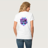 ランニングのモチベーションアップ Tシャツ (裏面フル)