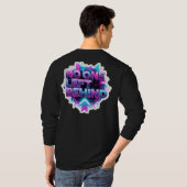 ランニングのモチベーションアップ Tシャツ (裏面フル)