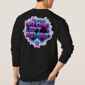 ランニングのモチベーションアップ Tシャツ (裏面)