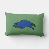 ランニングのラクーン枕 ランバークッション (裏面)