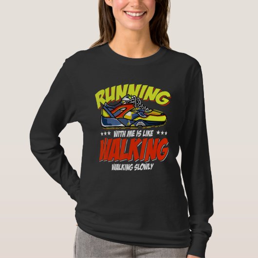 ランニングのランナーラブトレイルジョギング Tシャツ (正面)
