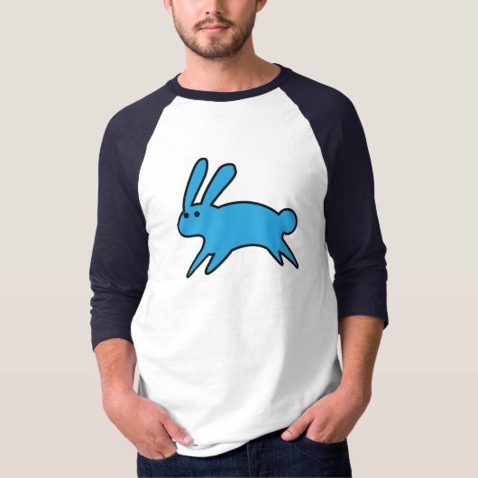 ランニングのリトルブルーバニーTシャツ Tシャツ (正面)