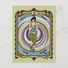 ランニングの円_A_はがき ポストカード
