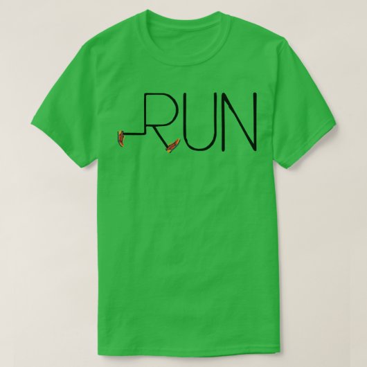 ランニングの動機1 Tシャツ (デザイン正面)