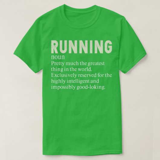 ランニングの定おもしろい義おもしろい5kマラソンランナー tシャツ (デザイン正面)