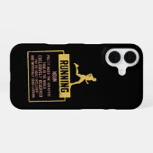 ランニングの定義 iPhone 16ケース (裏面横)