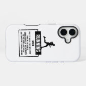 ランニングの定義 iPhone 16ケース (裏面横)