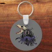 ランニングの怪物 キーホルダー (正面)