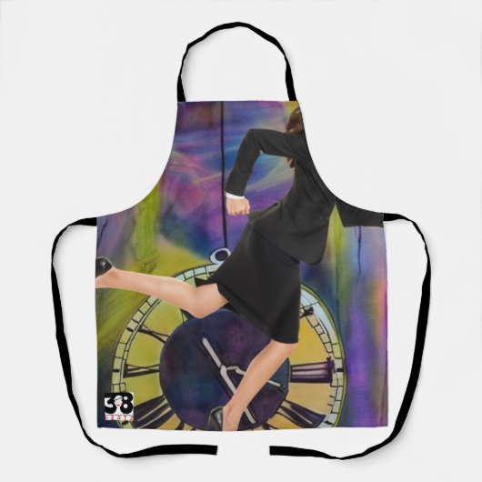 ランニングの時間切れ エプロン (正面)