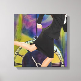 ランニングの時間切れ キャンバスプリント