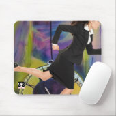 ランニングの時間切れ マウスパッド (マウス)