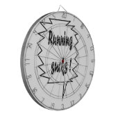 ランニングの最低 ダーツボード (正面左)