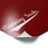 ランニングの最低 フォトプリント            (角)