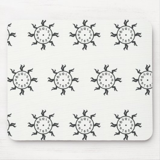 ランニングの期限切れ マウスパッド (正面)