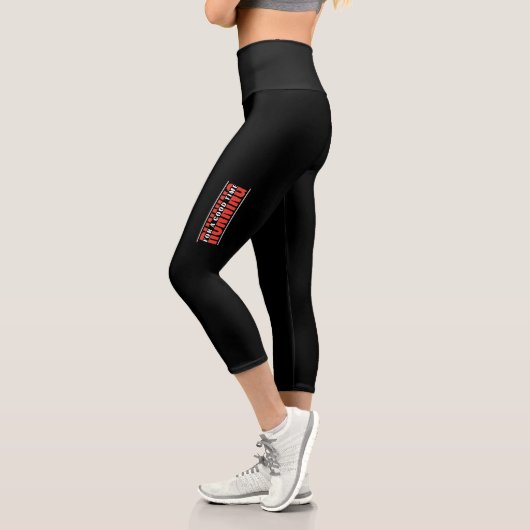 ランニングの楽しみ – Runner Mindset カプリレギンス (左)