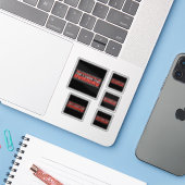 ランニングの楽しみ – Runner Mindset シール (ノートパソコンとiPhone)