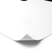 ランニングの水おもしろいプリン ポスター (角)