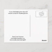 ランニングの無料はがき ポストカード (裏面)