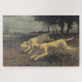 ランニングの犬（ビーグル） (Constant Troyon) ジグソーパズル