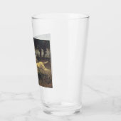 ランニングの犬（ビーグル） (Constant Troyon) タンブラーグラス (左)