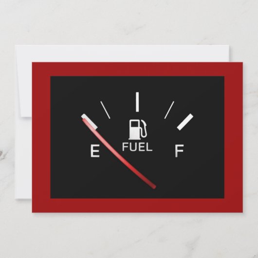 ランニングの空の招待状 招待状 (正面)