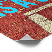 ランニングの贈り物 – ポスタやる気を起こさせるー ポスター (角)