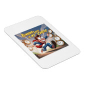 ランニングの遅れは私の心 マグネット (右側)