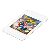 ランニングの遅れは私の心 マグネット (左側)