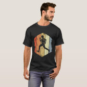 ランニングの運動選手ジョギング Tシャツ (正面フル)