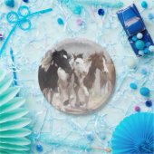 ランニングの馬 ペーパープレート (パーティー)