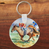 ランニングの キーホルダー (正面)